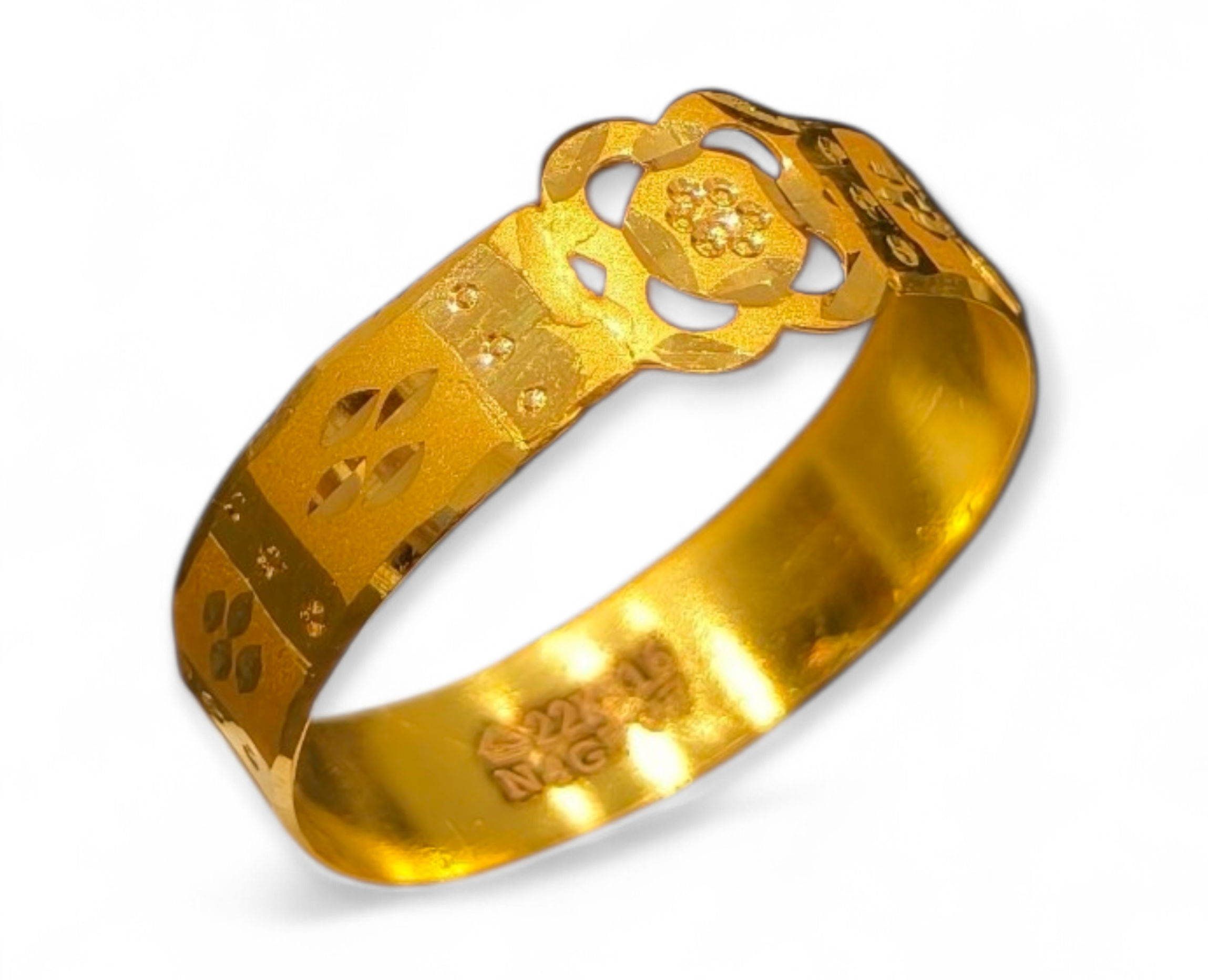 GOLD BAND RING